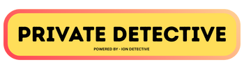 PRIVATE DETECTIVE AGENCY LOGO POWERED BY - ION DETECTIVE